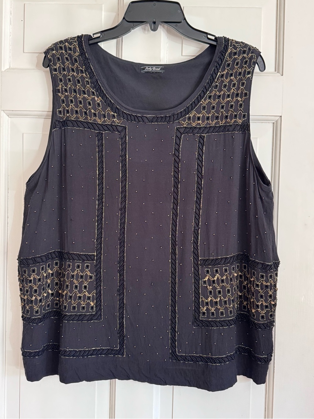 Lucky Brand Beaded Top